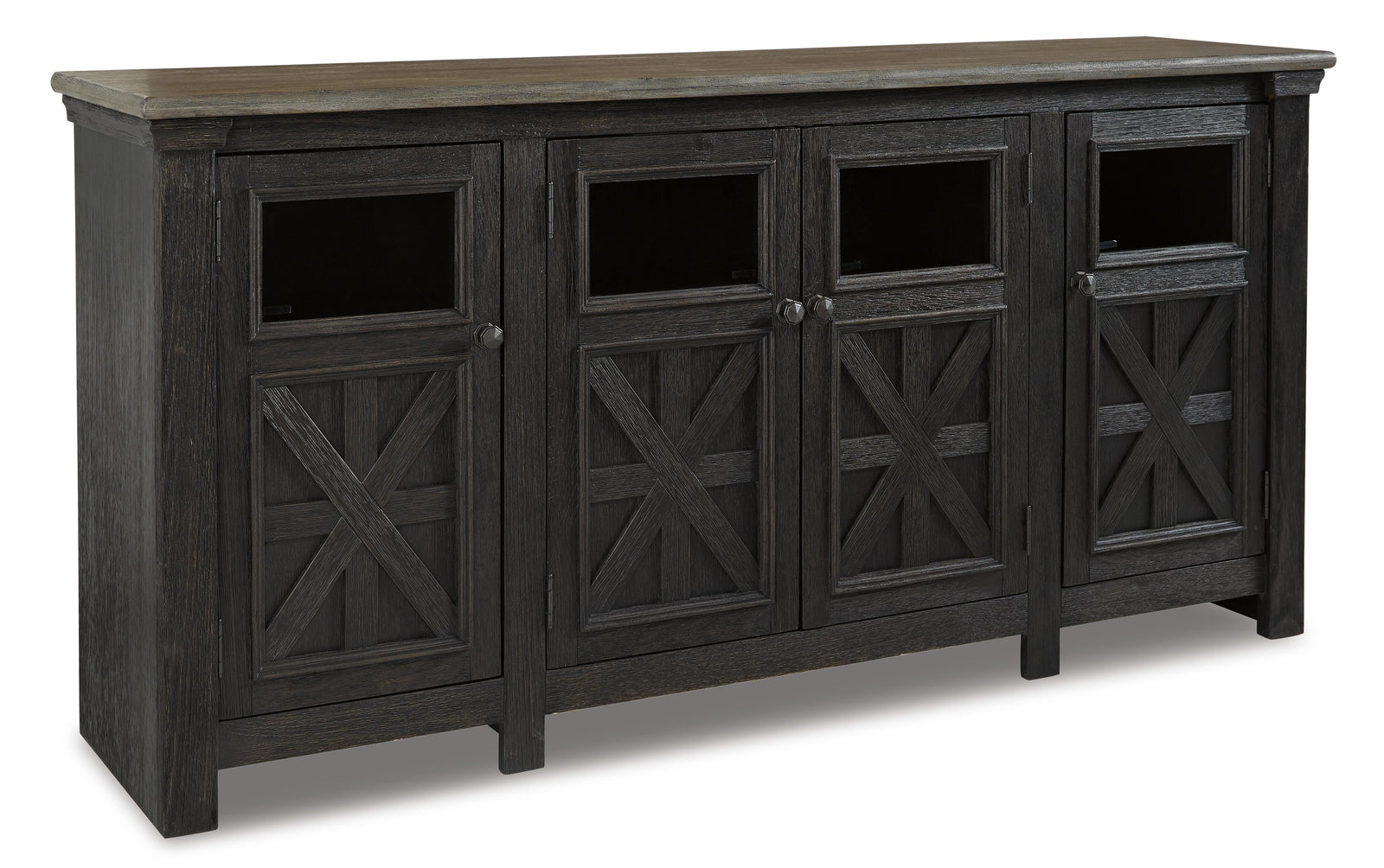 Tyler Creek 74 TV Stand (W736-SI) - Image 3