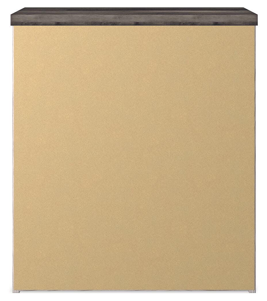 Gerridan Panel Bed, Dresser, Mirror and 2 Nightstands - White/Gray (B1190-SI) - Image 15