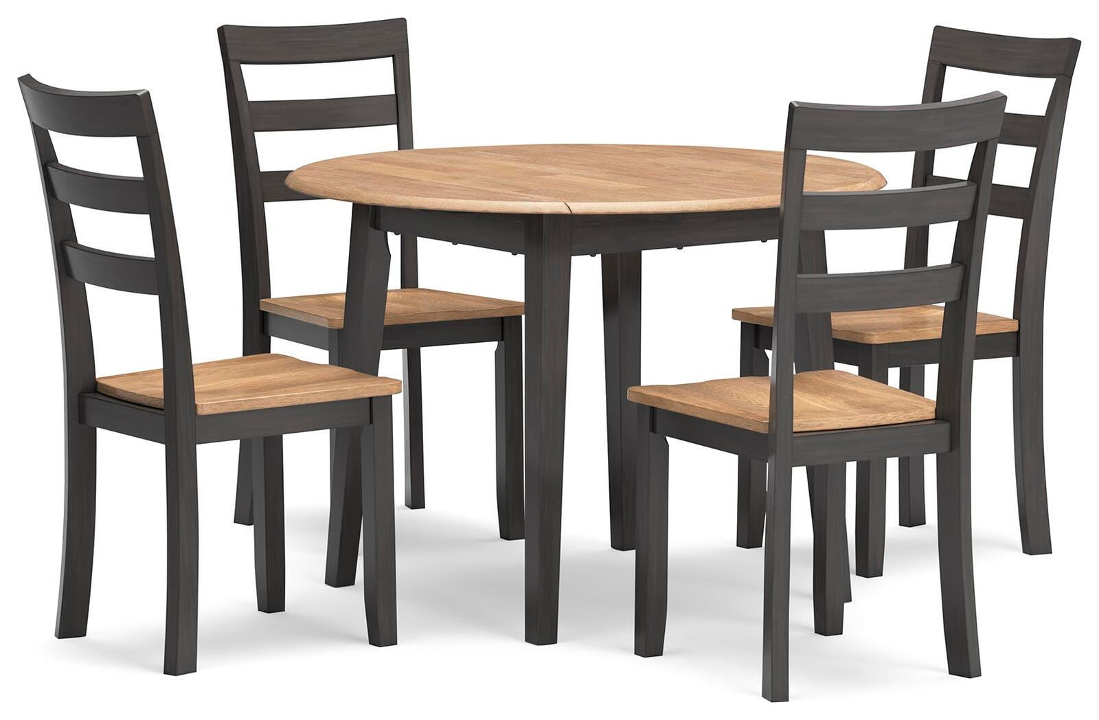 Gesthaven Dining Table and 4 Chairs (D396-SI)