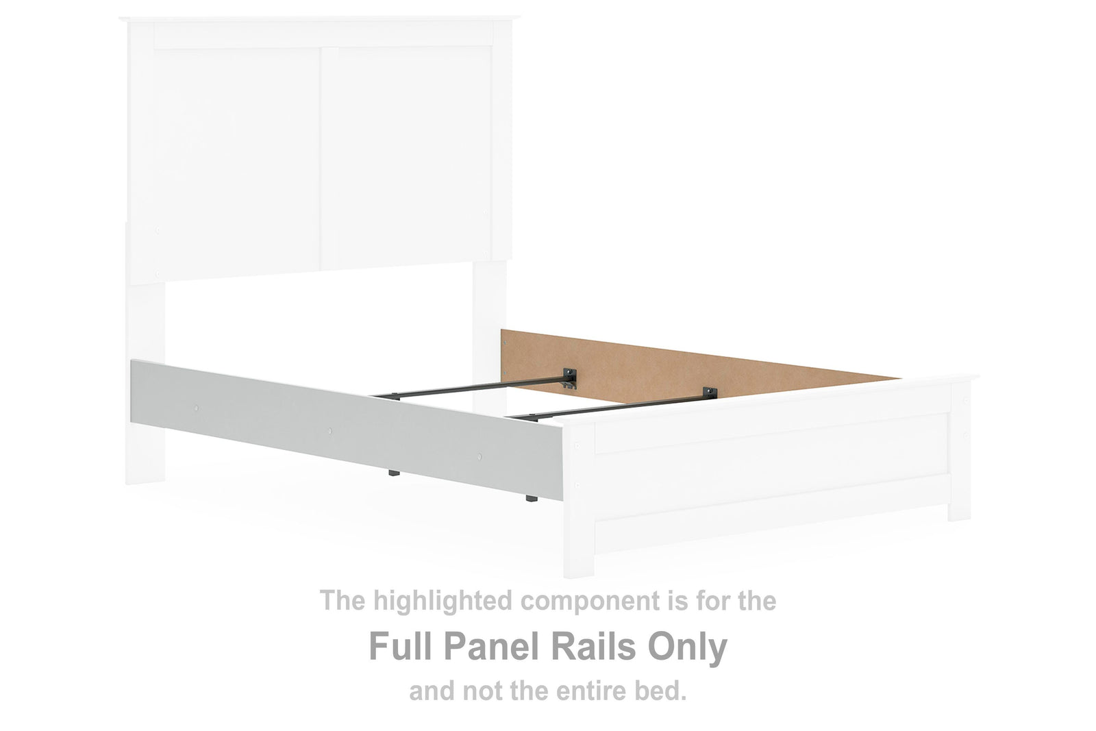 Bostwick Shoals Panel Rails - White (B139-SI) - Image 4