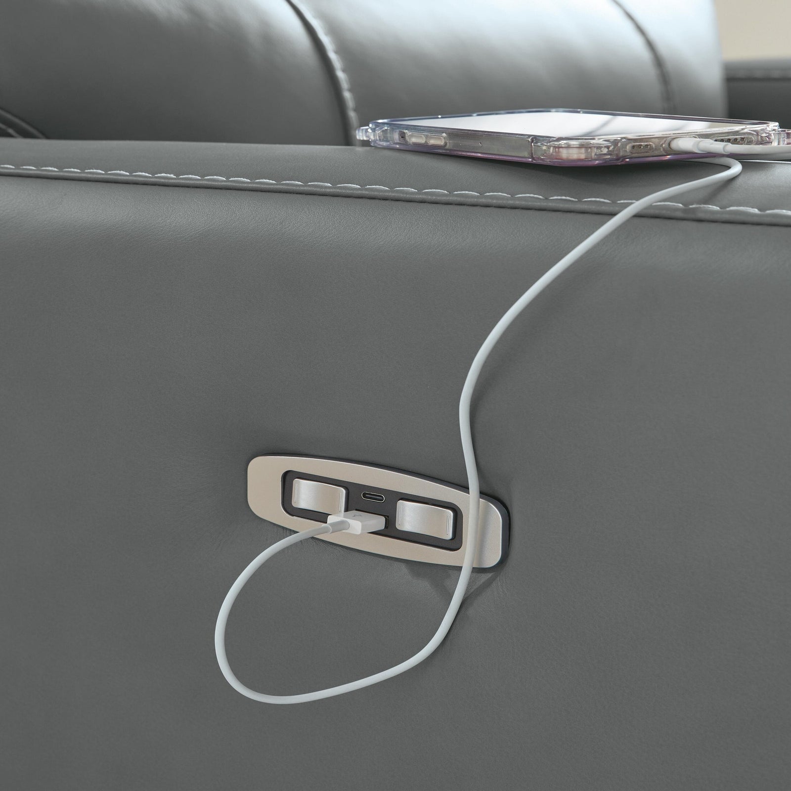 Pennacle Pier Power Recliner (PCU13501-SI) - Image 11