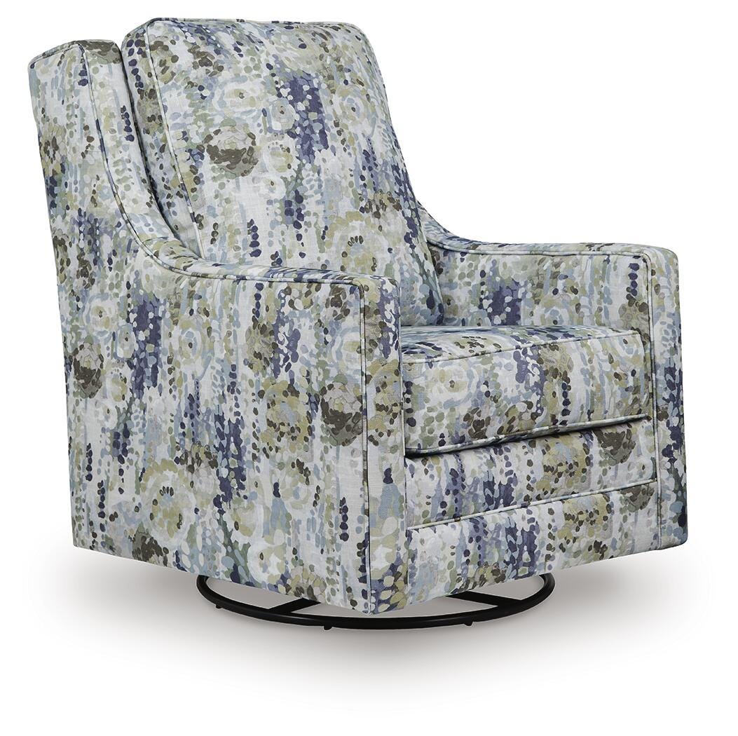 Dustinford Swivel Glider Accent Chair (A3000732-SI)