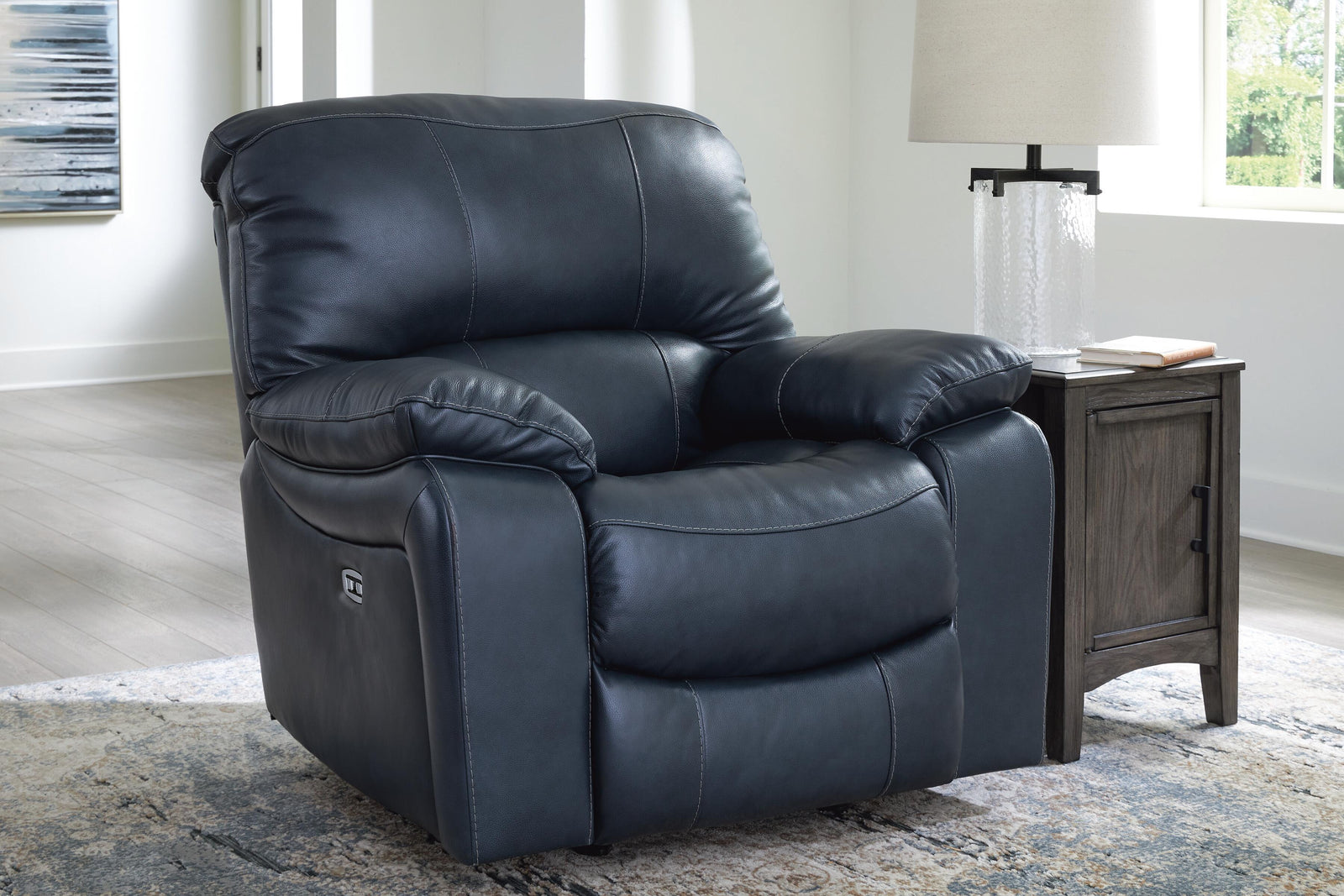 Leesworth Power Reclining Sofa (U43809-SI) - Image 7
