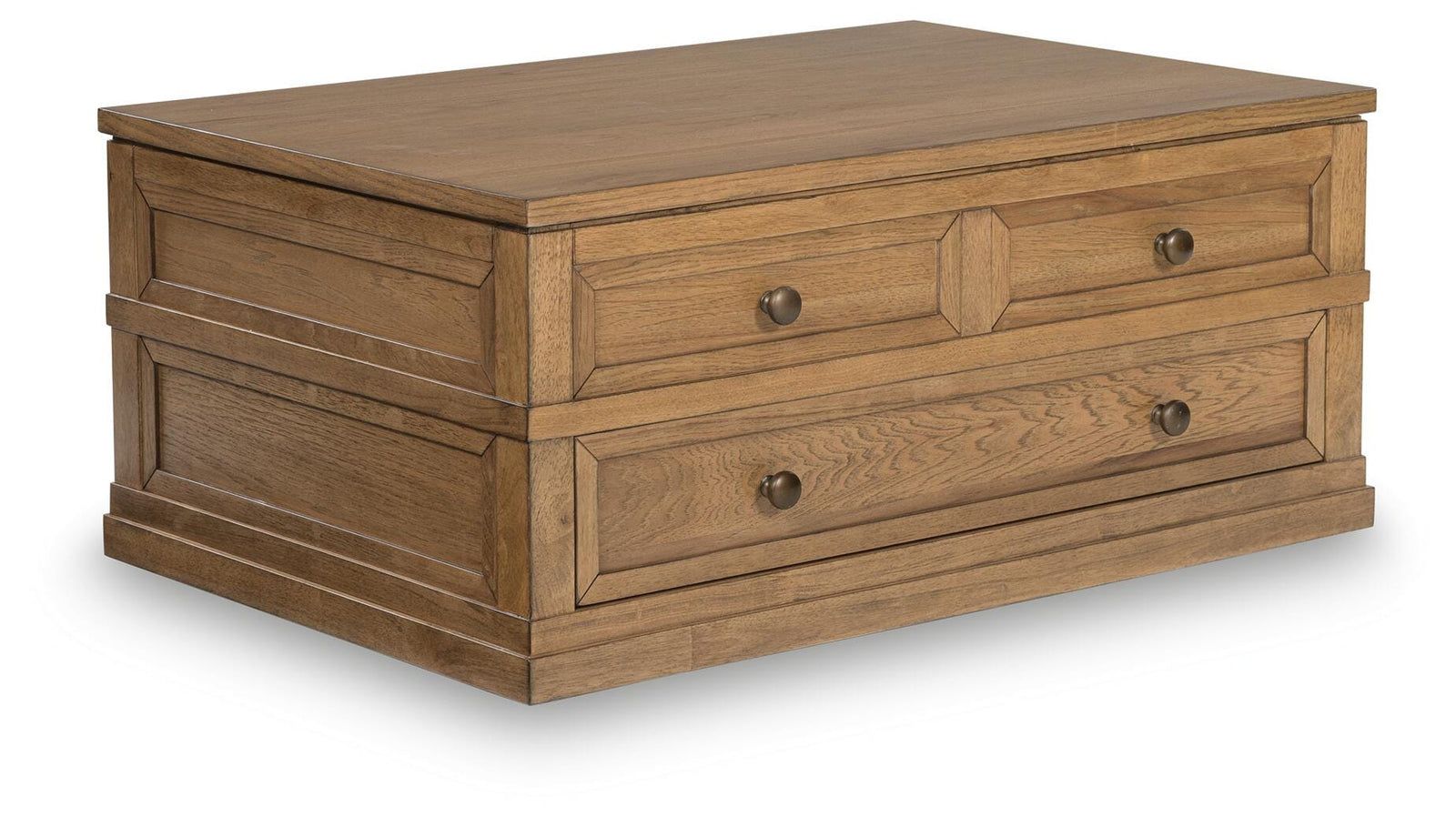 Sharlance Lift-Top Coffee Table - Light Brown (T655-SI)