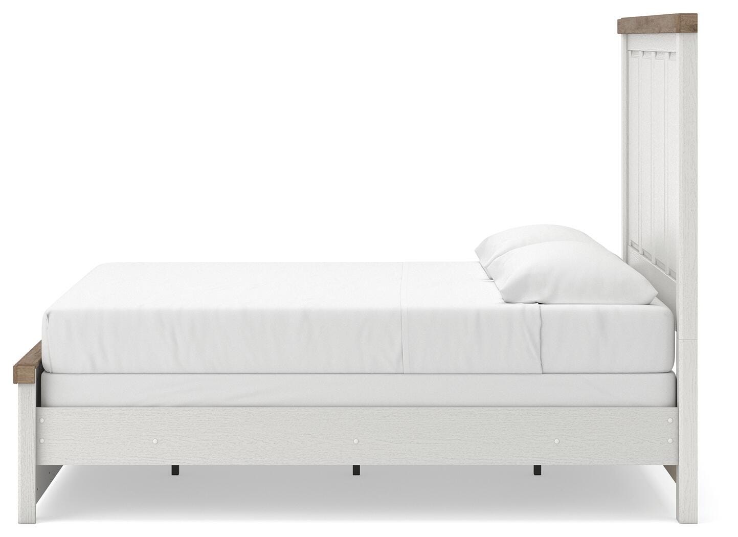 Savonport Panel Bed - White/Brown (B4615-SI) - Image 6