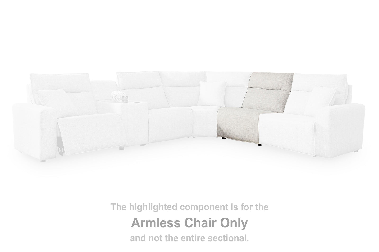 Modmax II Right-Arm Facing Power Chaise (65907-SI) - Image 20