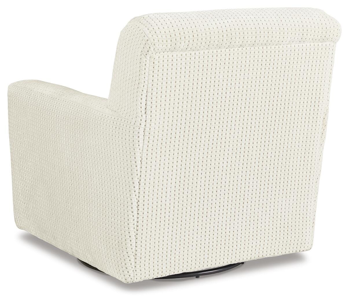 Herstow Swivel Glider Accent Chair (A3000365-SI) - Image 4