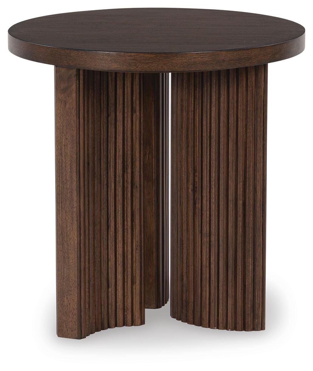 Korestone End Table - Dark Brown (T689-SI) - Image 2