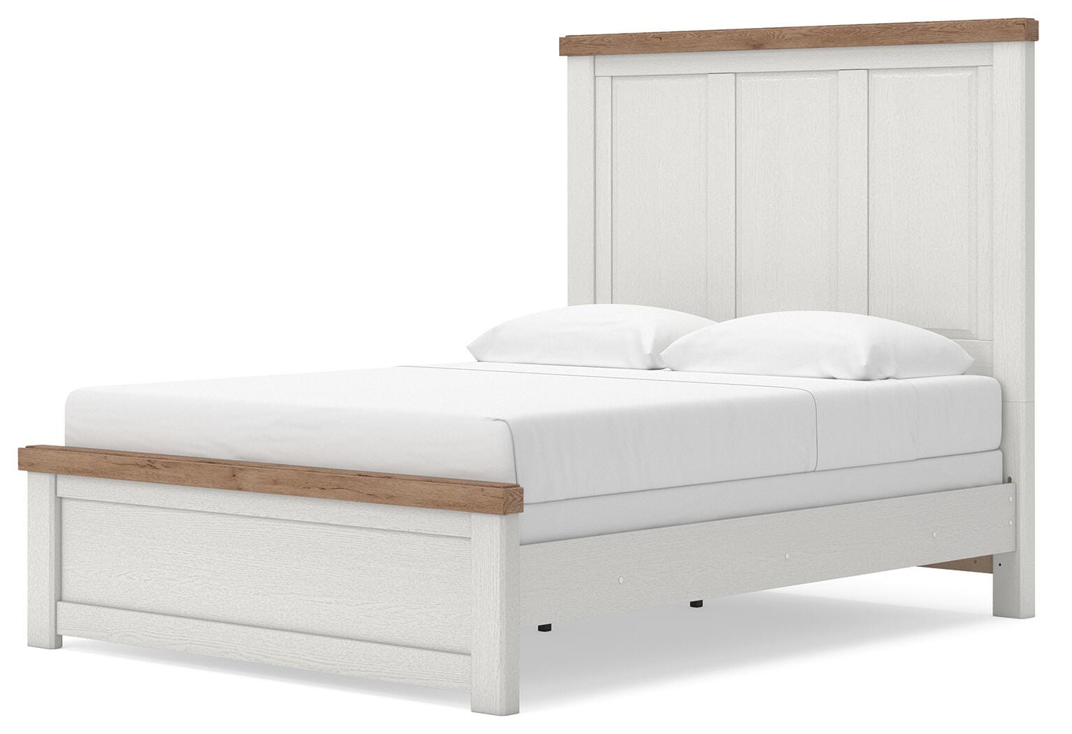 Savonport Panel Bed - White/Brown (B4615-SI) - Image 5