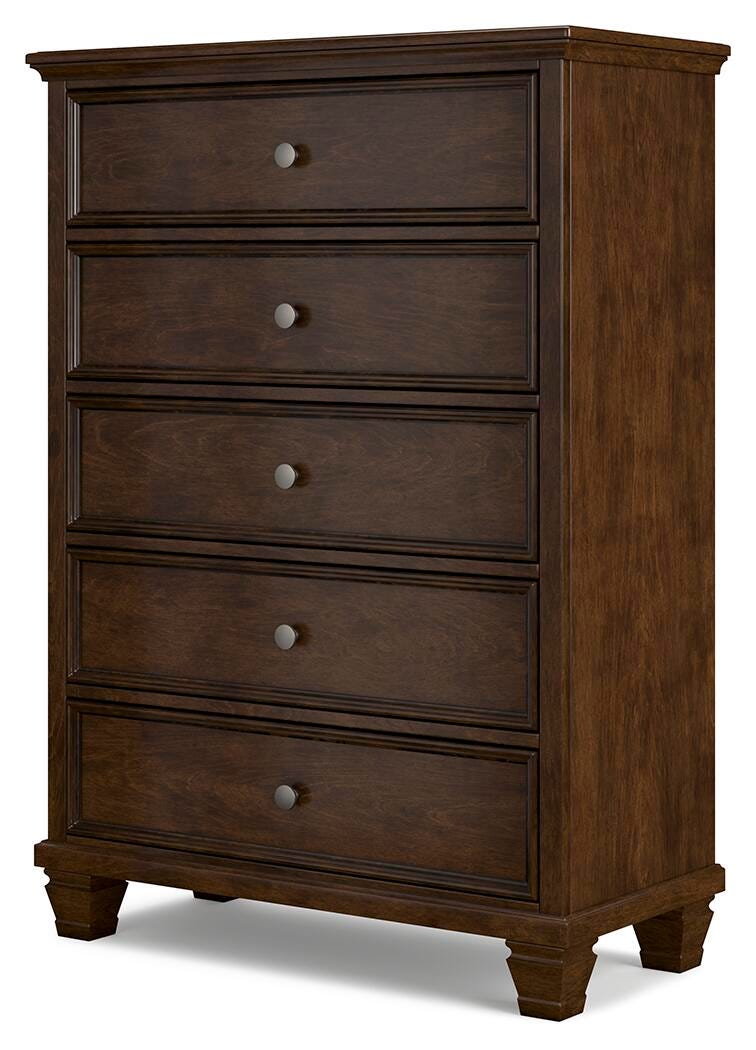 Danabrin Chest of Drawers - Brown (B685-SI) - Image 4