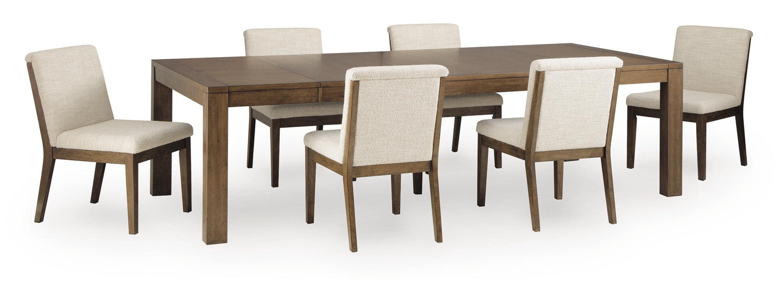 Marxmore Extension Dining Table and 6 Chairs (D863-SI)