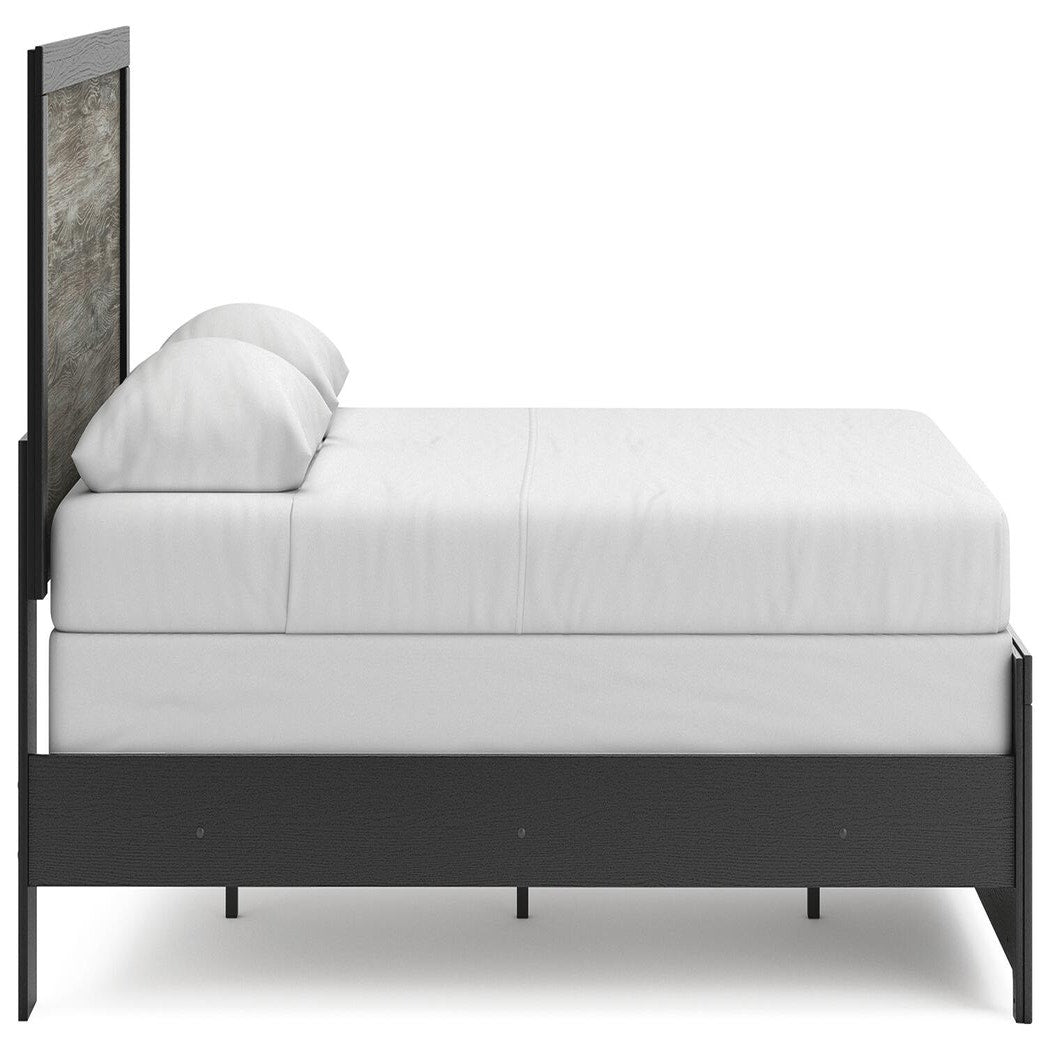 Broachmyn Full Panel Bed, Dresser and Mirror (PCB1118-SI) - Image 13