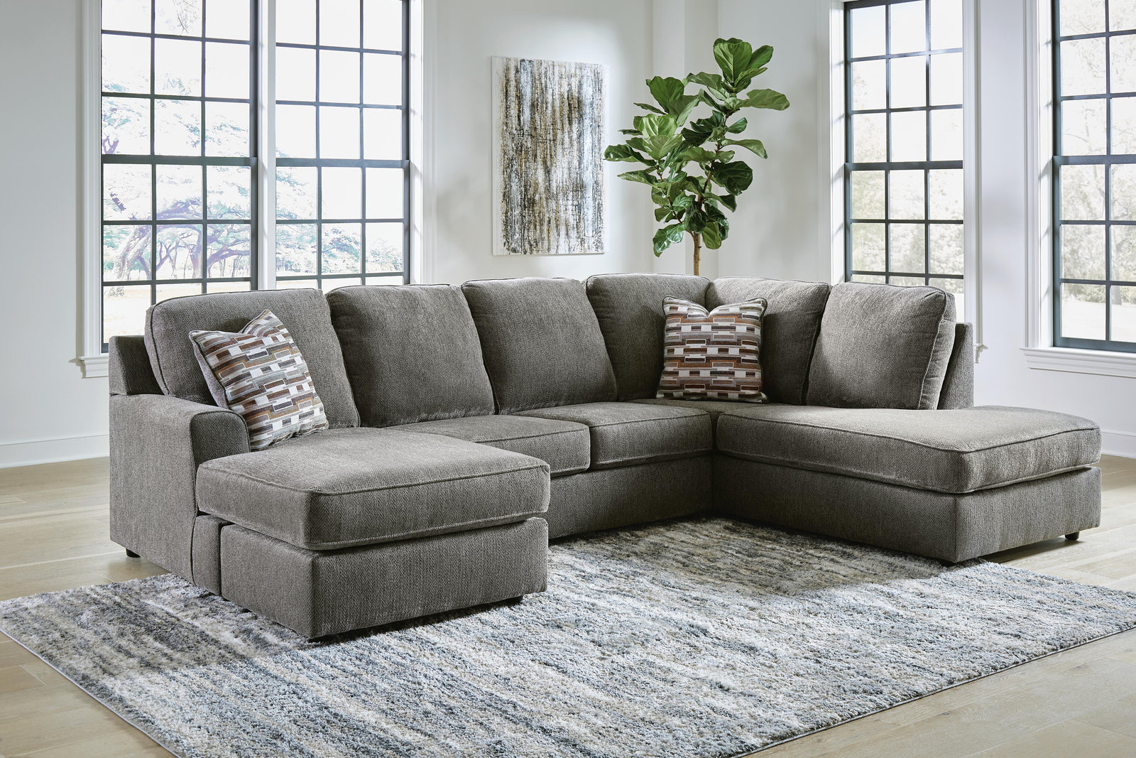 OPhannon 2-Piece Sectional with Chaise (29402-SI) - Image 3
