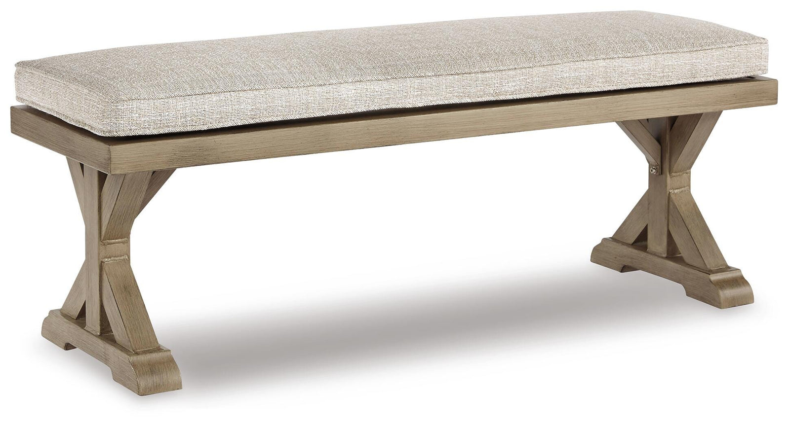 Beachcroft Outdoor Dining Table with 4 Chairs and Bench (P791-SI) - Image 5