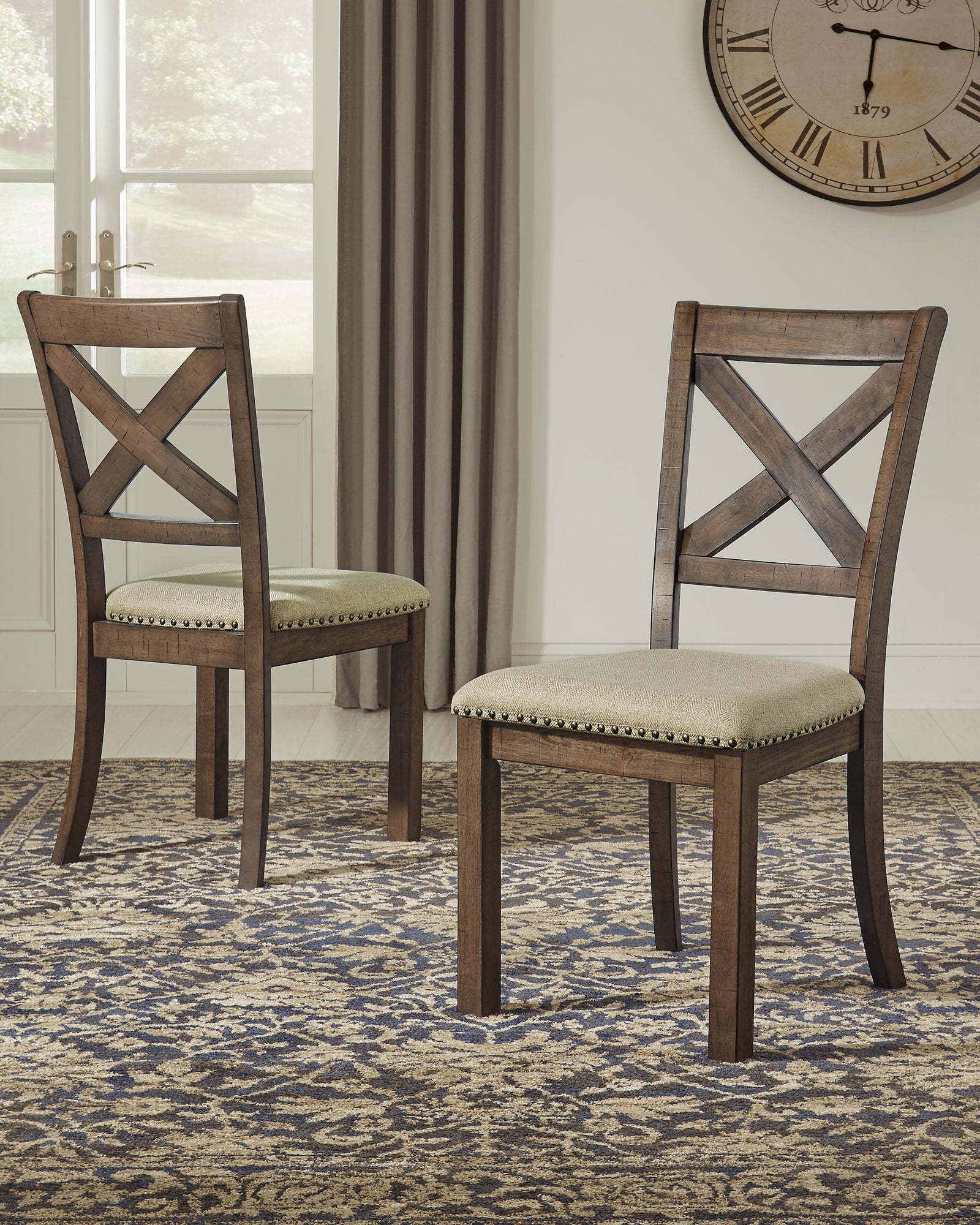 Moriville Dining Table and 8 Chairs (D631-SI) - Image 8