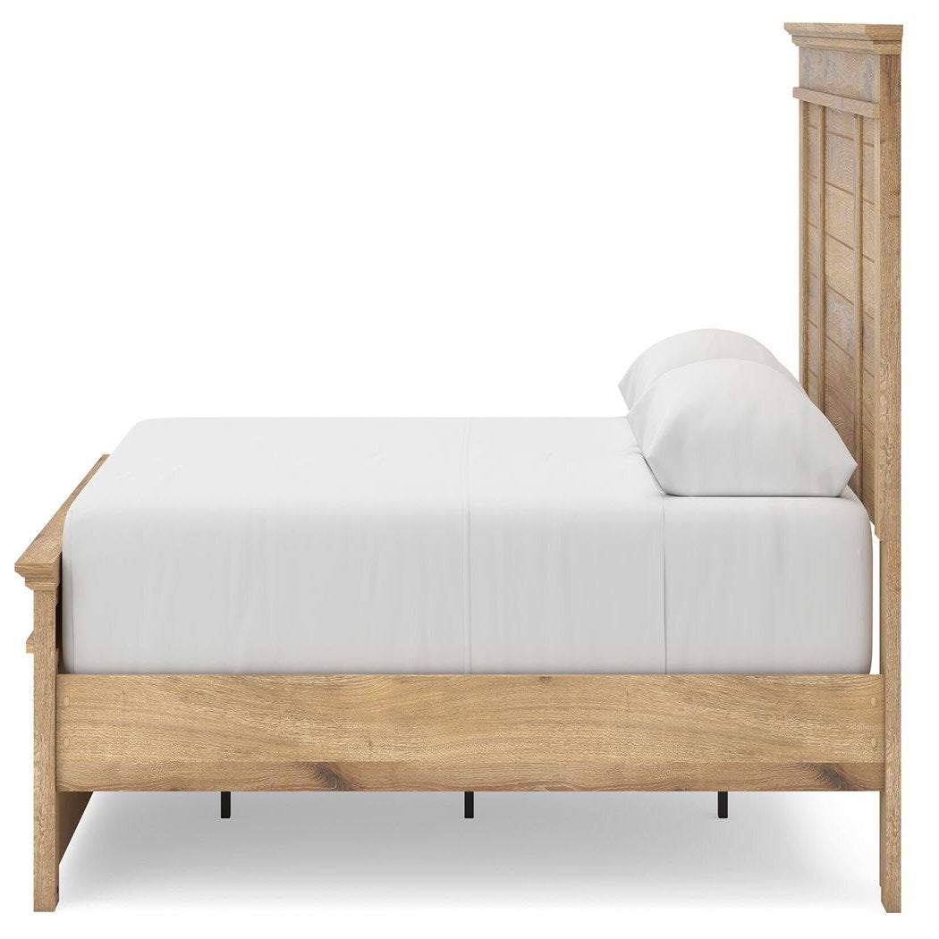 Makidern Queen Panel Bed with Storage, Dresser and Mirror (PCB1170-SI) - Image 14