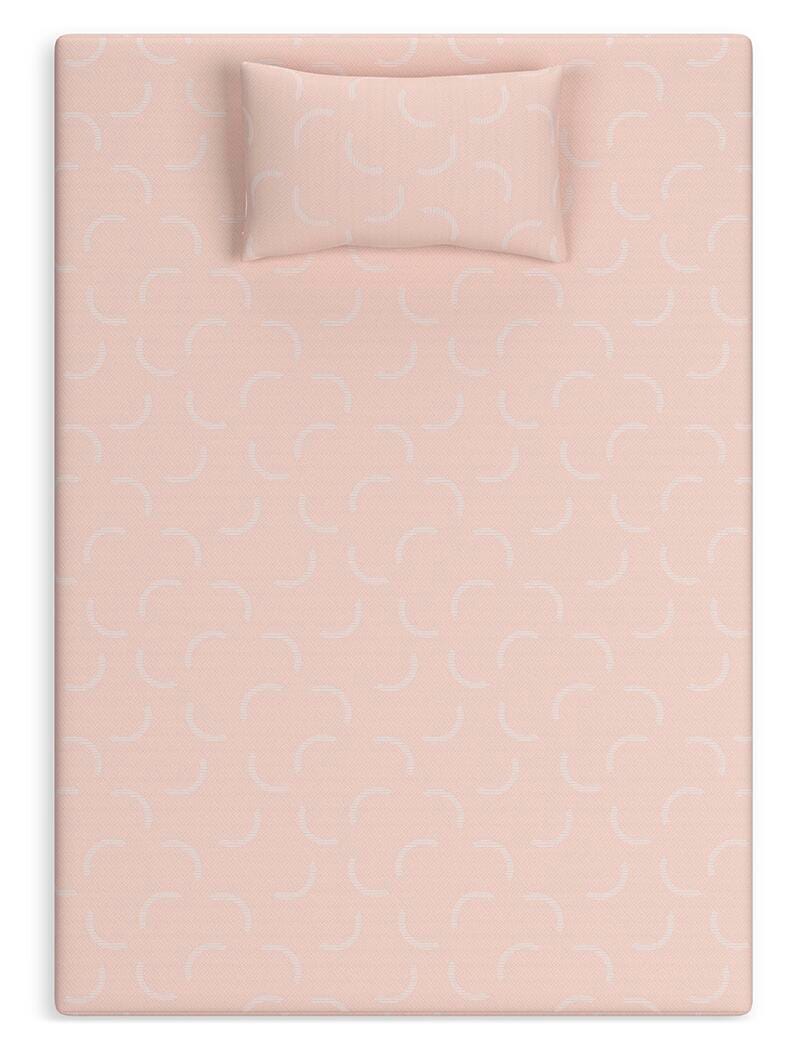 iKidz Coral Full Mattress and Pillow (M431-SI) - Image 3