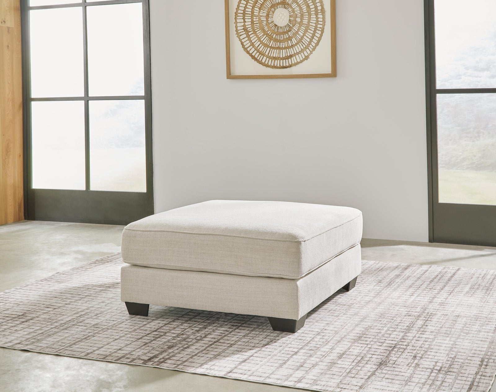 Lerenza Oversized Accent Ottoman (40306-SI) - Image 4