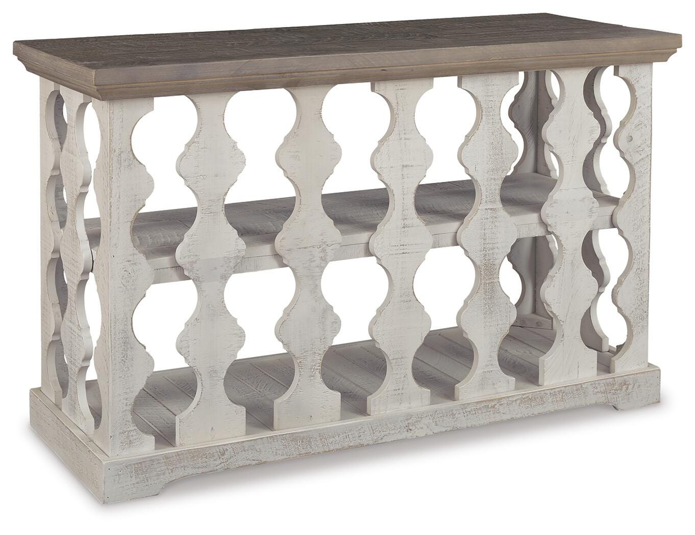 Havalance Sofa/Console Table - Gray/White (T814-SI) - Image 3