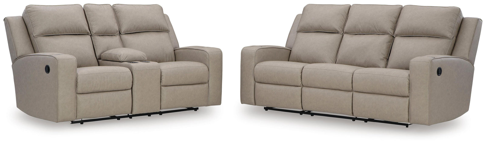 Lavenhorne Reclining Sofa and Loveseat (63307-SI)