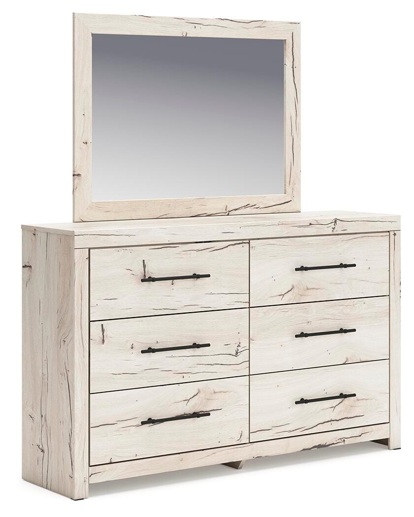 Lawroy Panel Storage Bed, Dresser, Mirror, Chest and Nightstand (B2310-SI) - Image 3