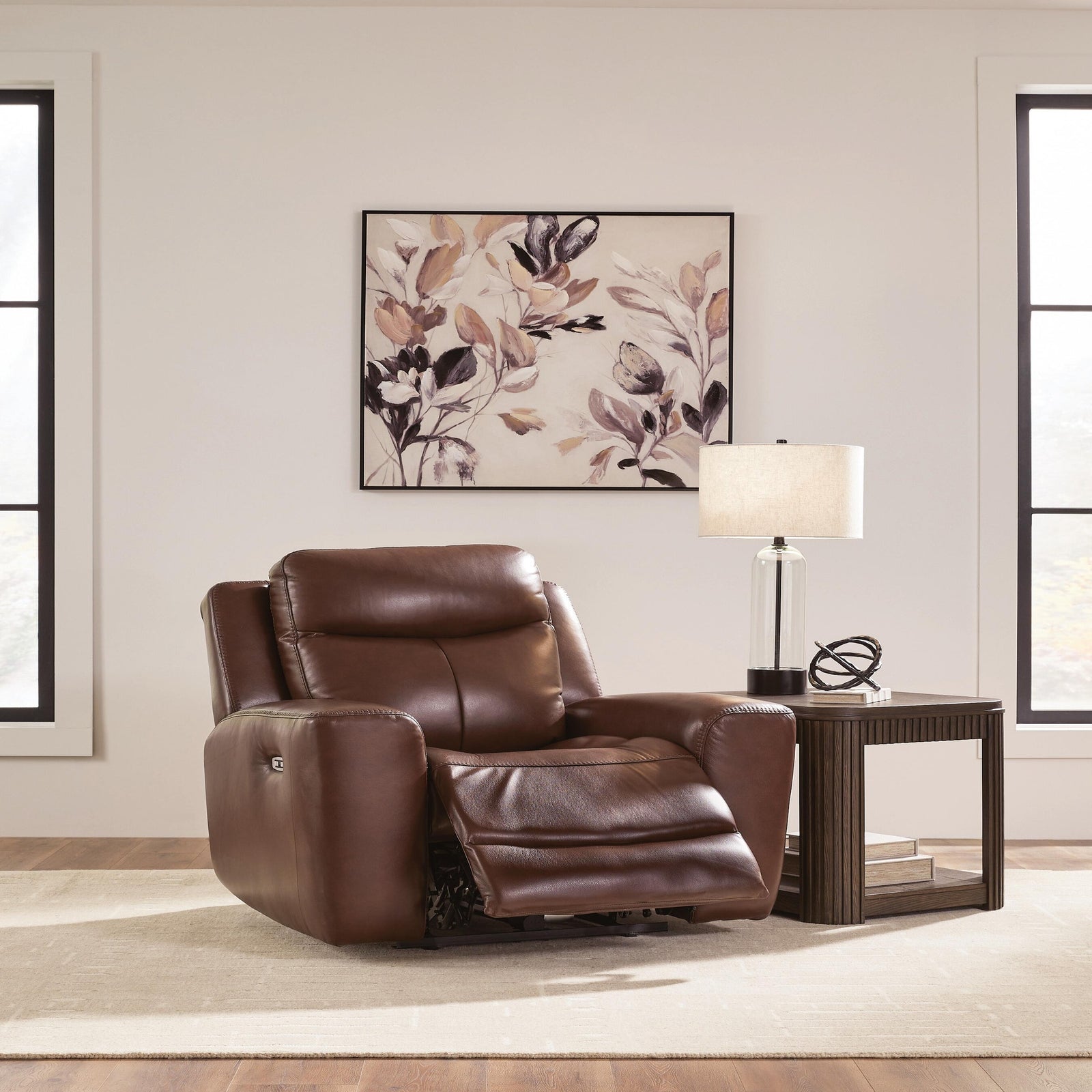 Bexhurst Power Reclining Loveseat with Console (PCU12102-SI) - Image 12
