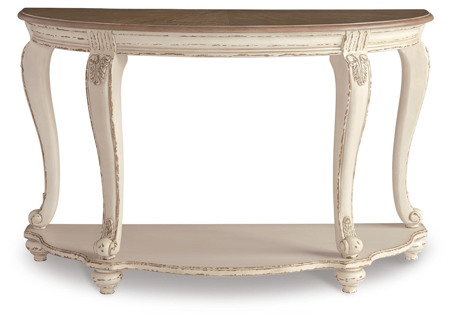 Realyn Coffee Table, 2 Ends and Console (T743-SI) - Image 5