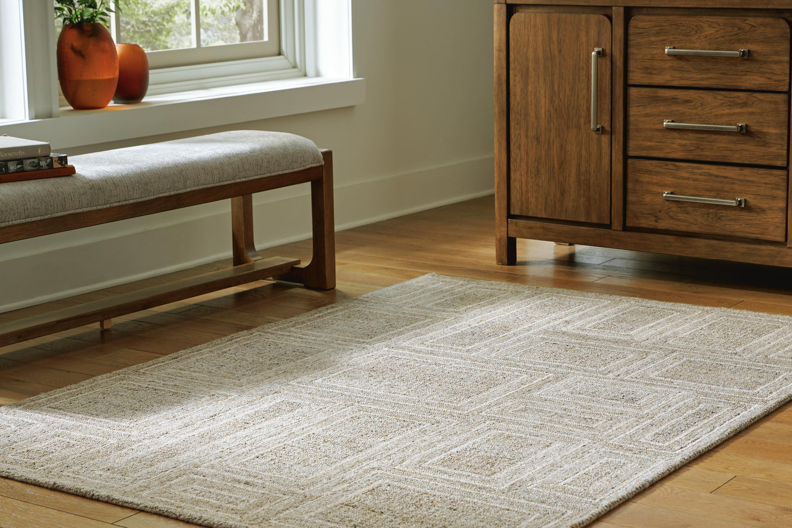 Brickburgh 10 x 14 Rug (R40690-SI) - Image 7
