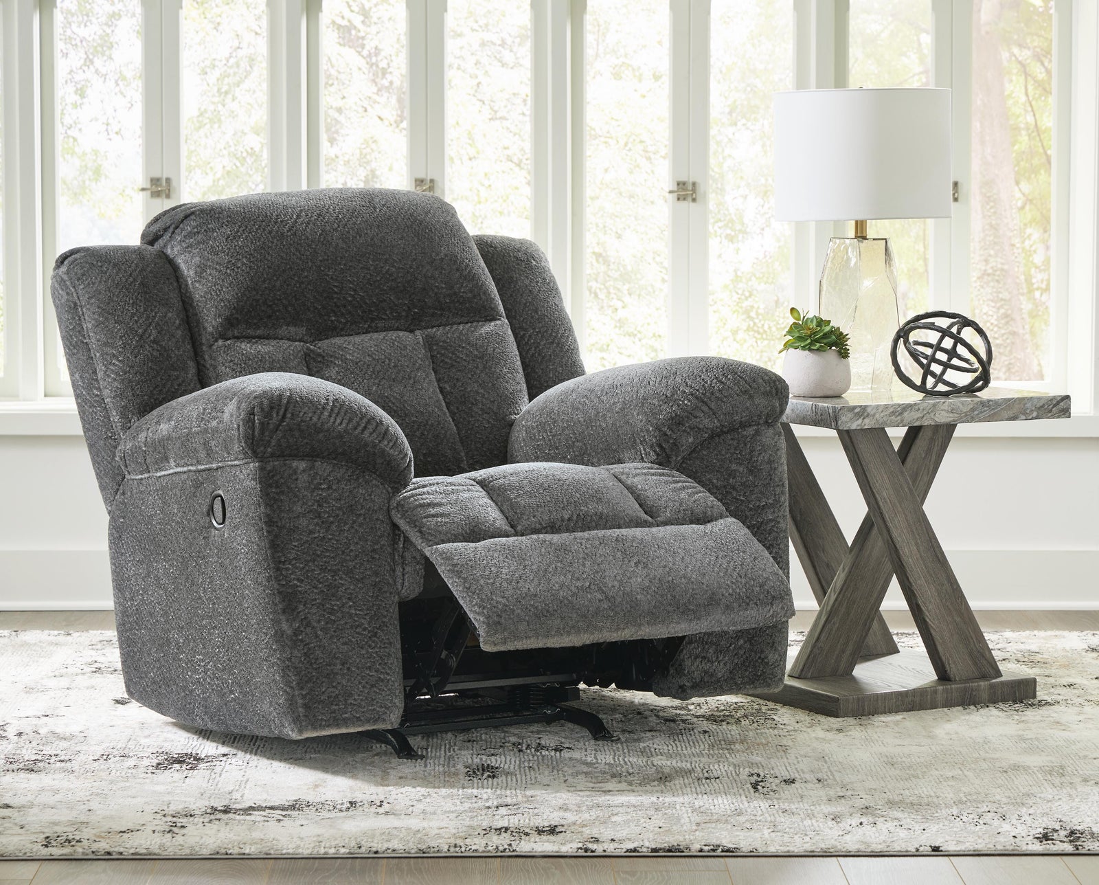 Frohn Reclining Loveseat with Console (37406-SI) - Image 18