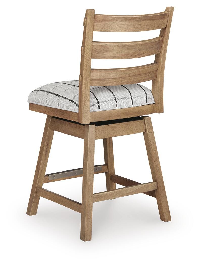 Ridgester Counter Height Barstool (Set of 2) (D858-SI) - Image 6