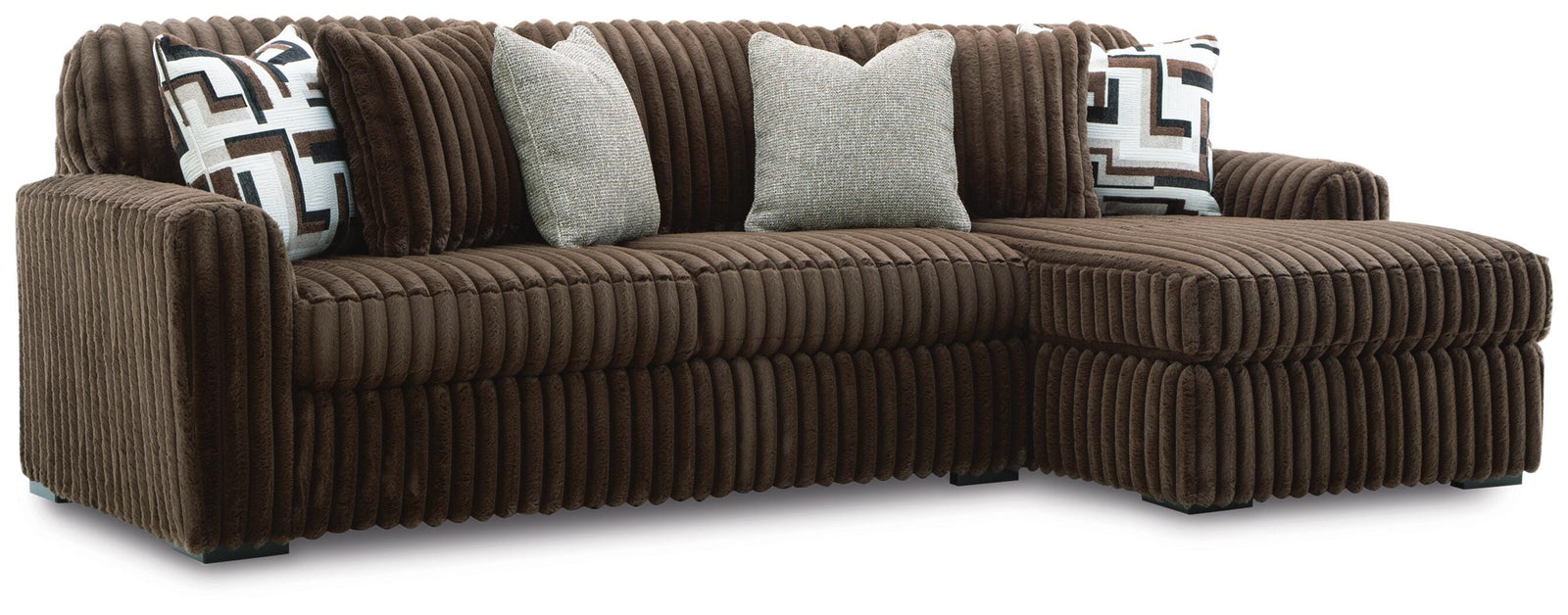 Midnight-Madness 2-Piece Sectional Sofa with Chaise (98104-SI) - Image 3
