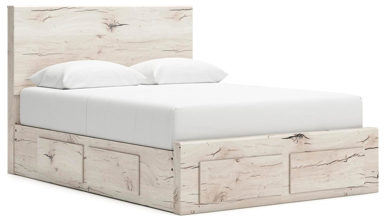 Lawroy Panel Storage Bed, Dresser and Mirror - Light Natural (B2310-SI) - Image 9