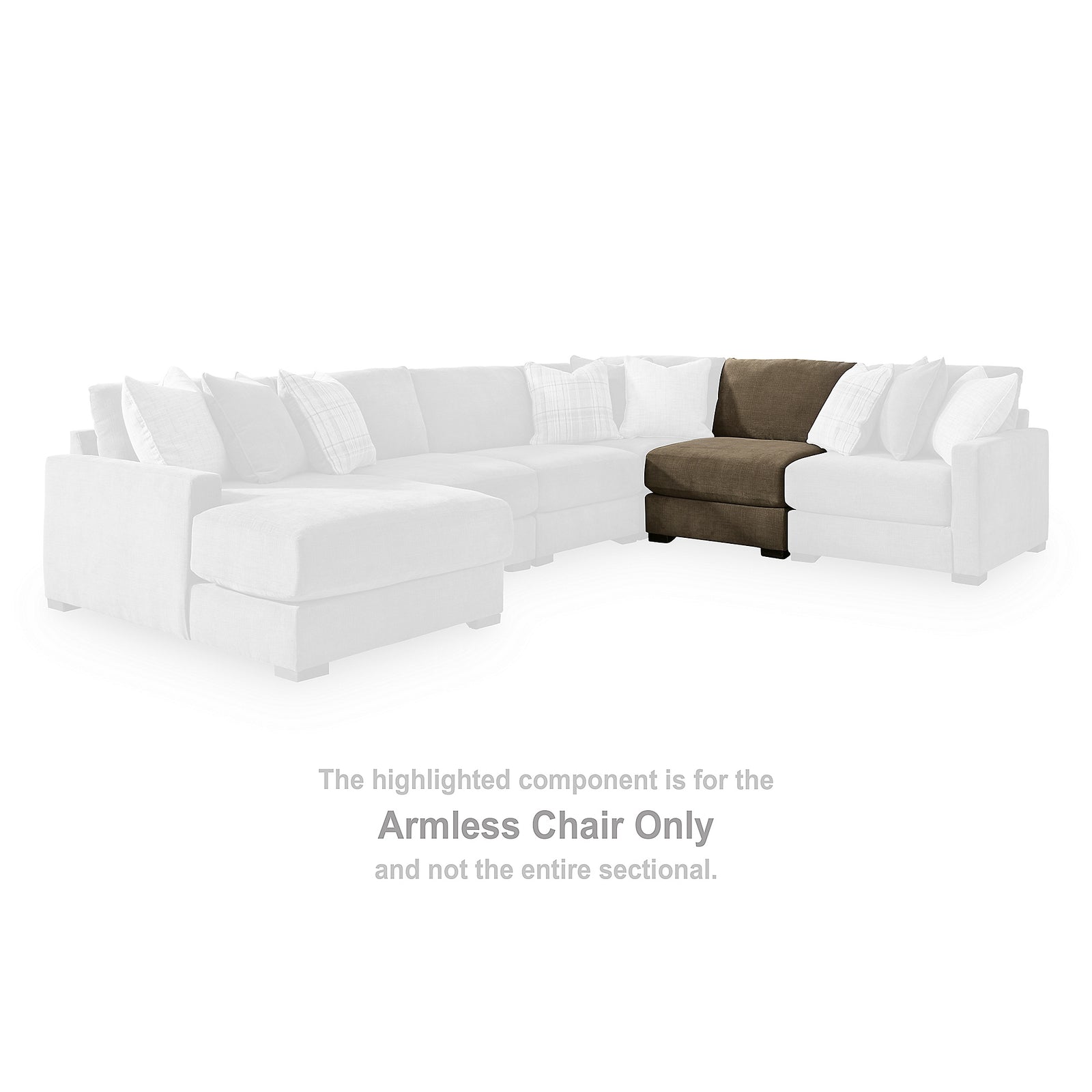 Camellia-Court Right-Arm Facing Corner Chaise (6820717-SI) - Image 12