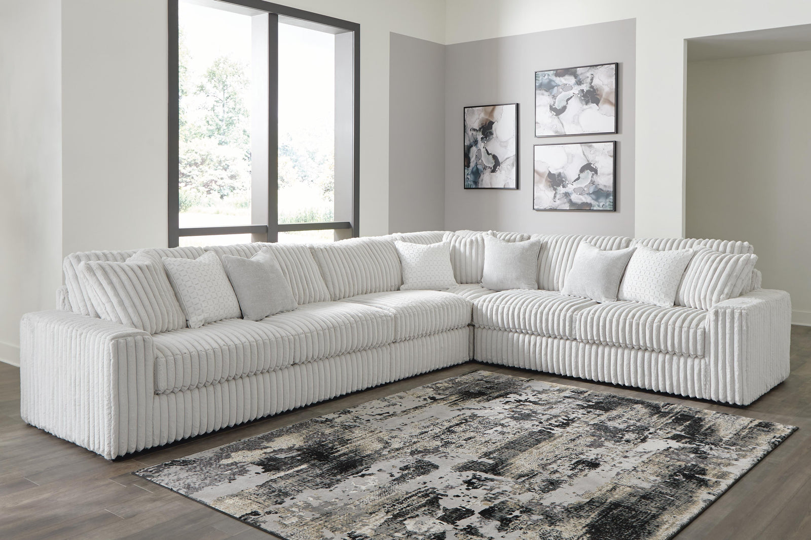 Stupendous 4-Piece Sectional (25903-SI) - Image 4