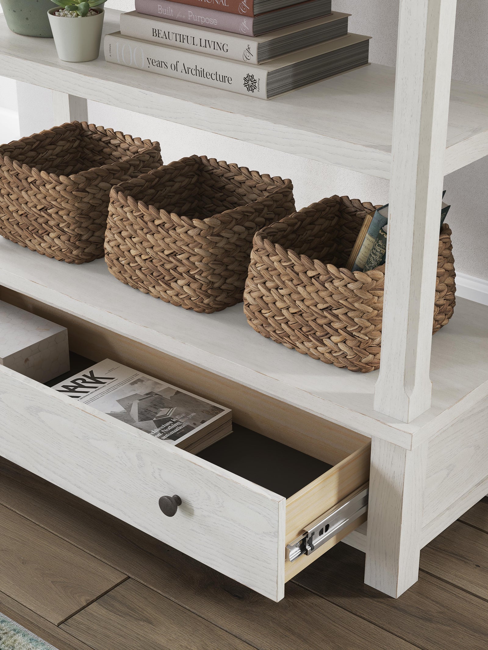 Robbinsdale 75 Bookcase (H742-SI) - Image 9