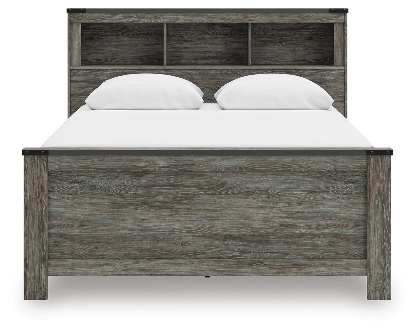 Frandern Bookcase Bed, Dresser and Mirror (B4480-SI) - Image 9