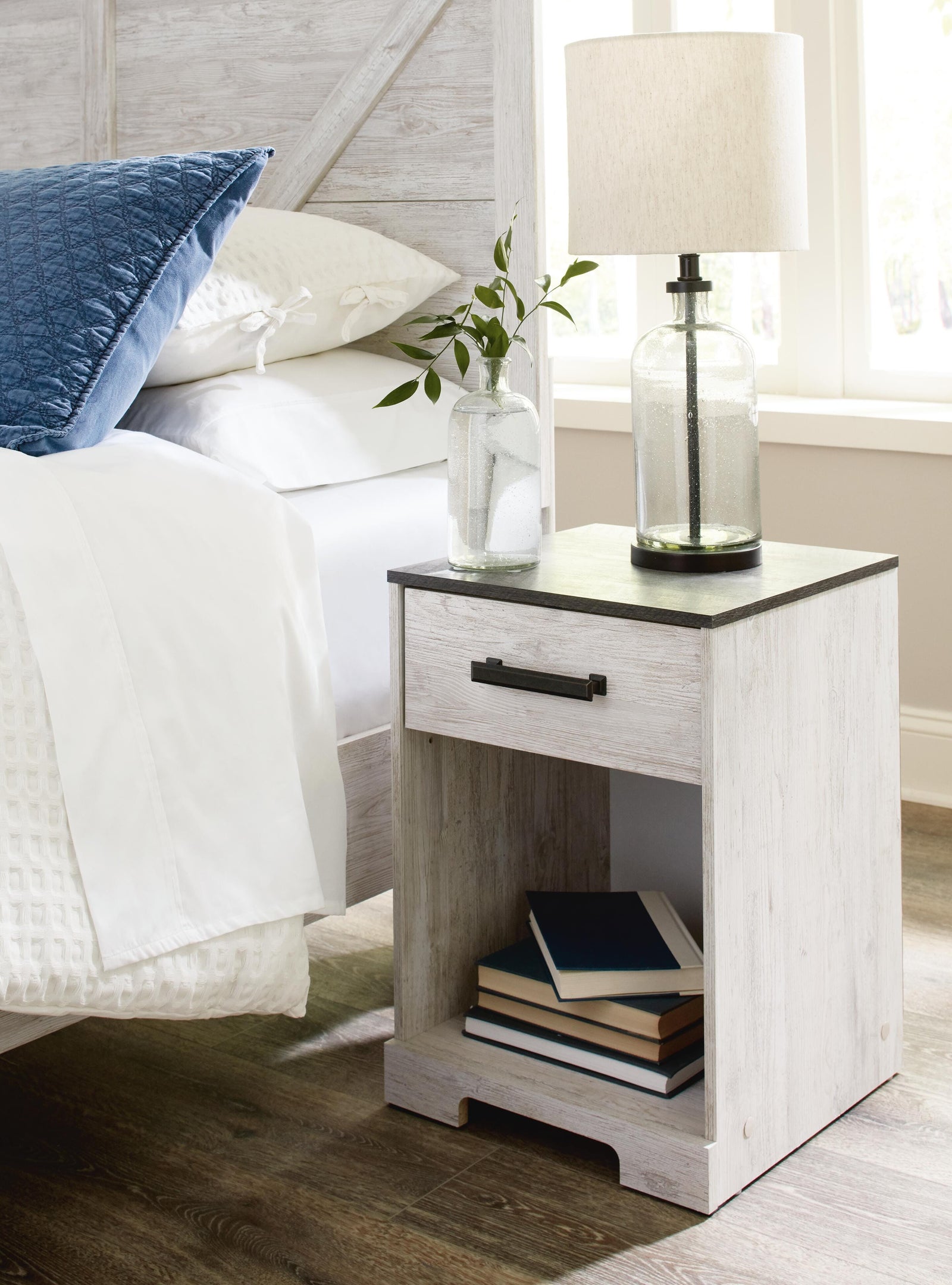 Shawburn Nightstand - Whitewash/Charcoal Gray (EB4121-SI) - Image 5