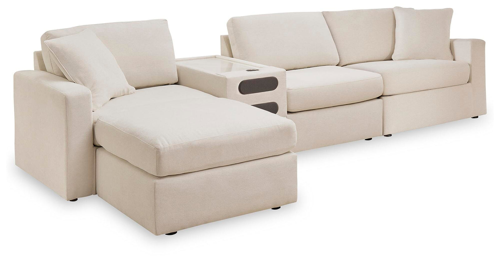 Modmax 4-Piece Sectional and Ottoman (92103-SI)