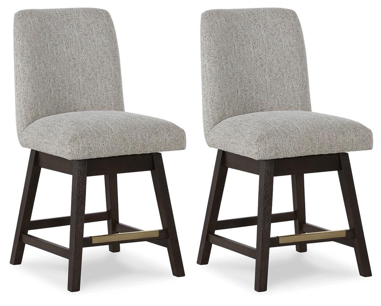 Burkhaus Counter Height Barstool (Set of 2) (D984-SI)