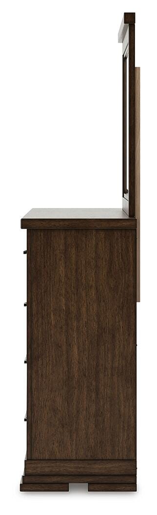 Taffenbrook Panel Storage Bed, Dresser and Mirror (B849-SI) - Image 7