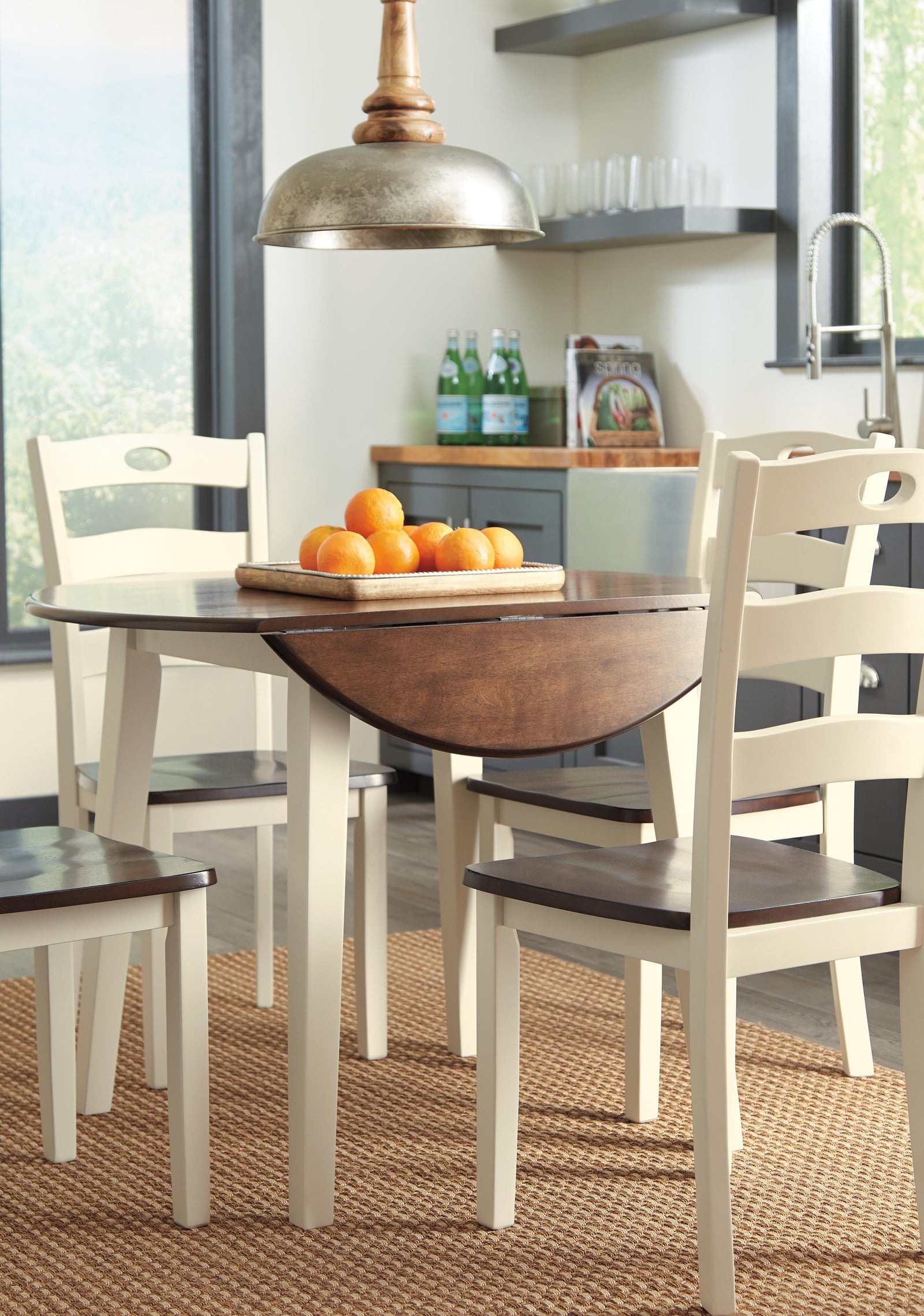 Woodanville Dining Table with 4 Chairs (D335-SI) - Image 4