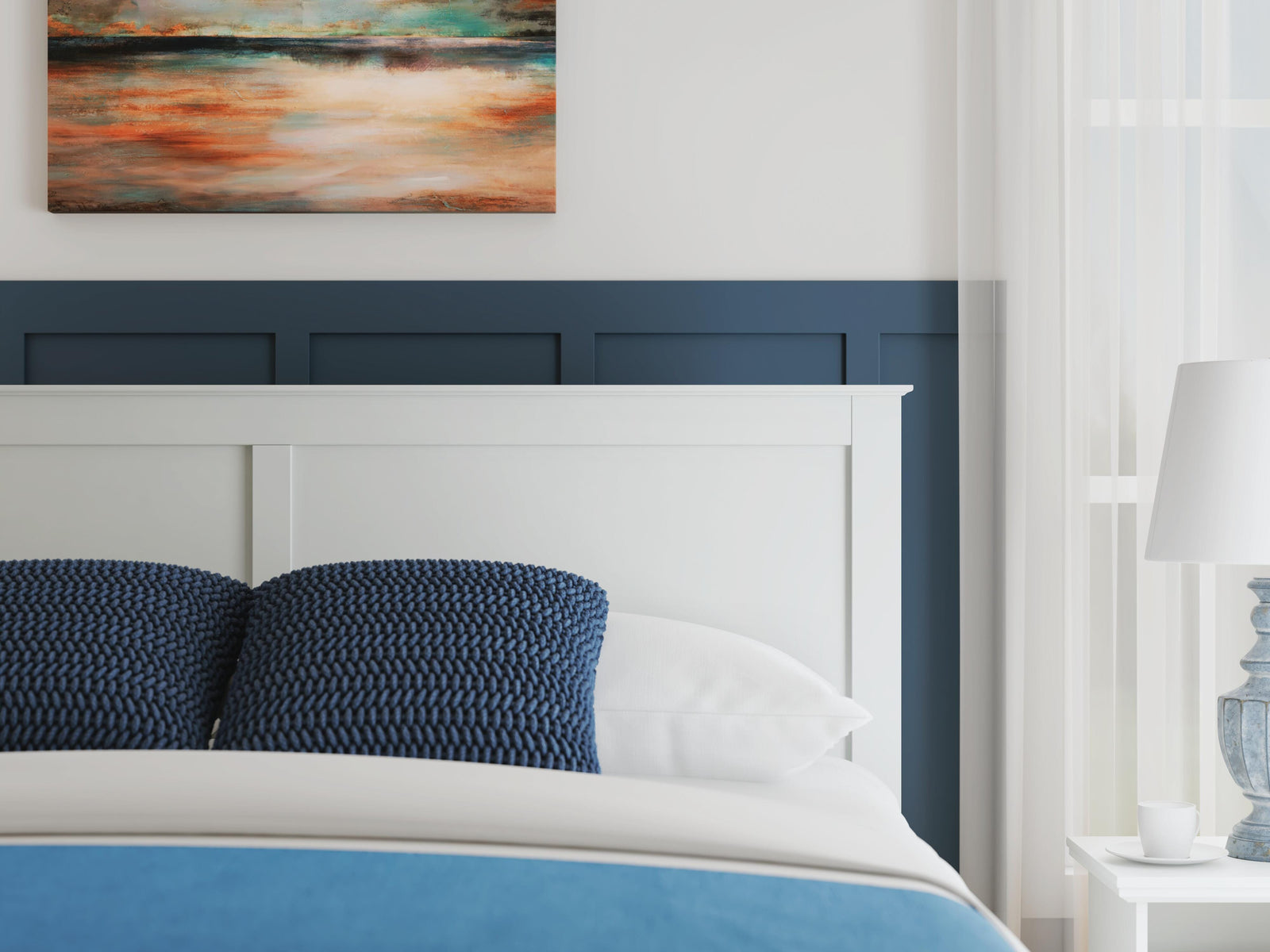 Bostwick Shoals Panel Bed - White (B139-SI) - Image 9