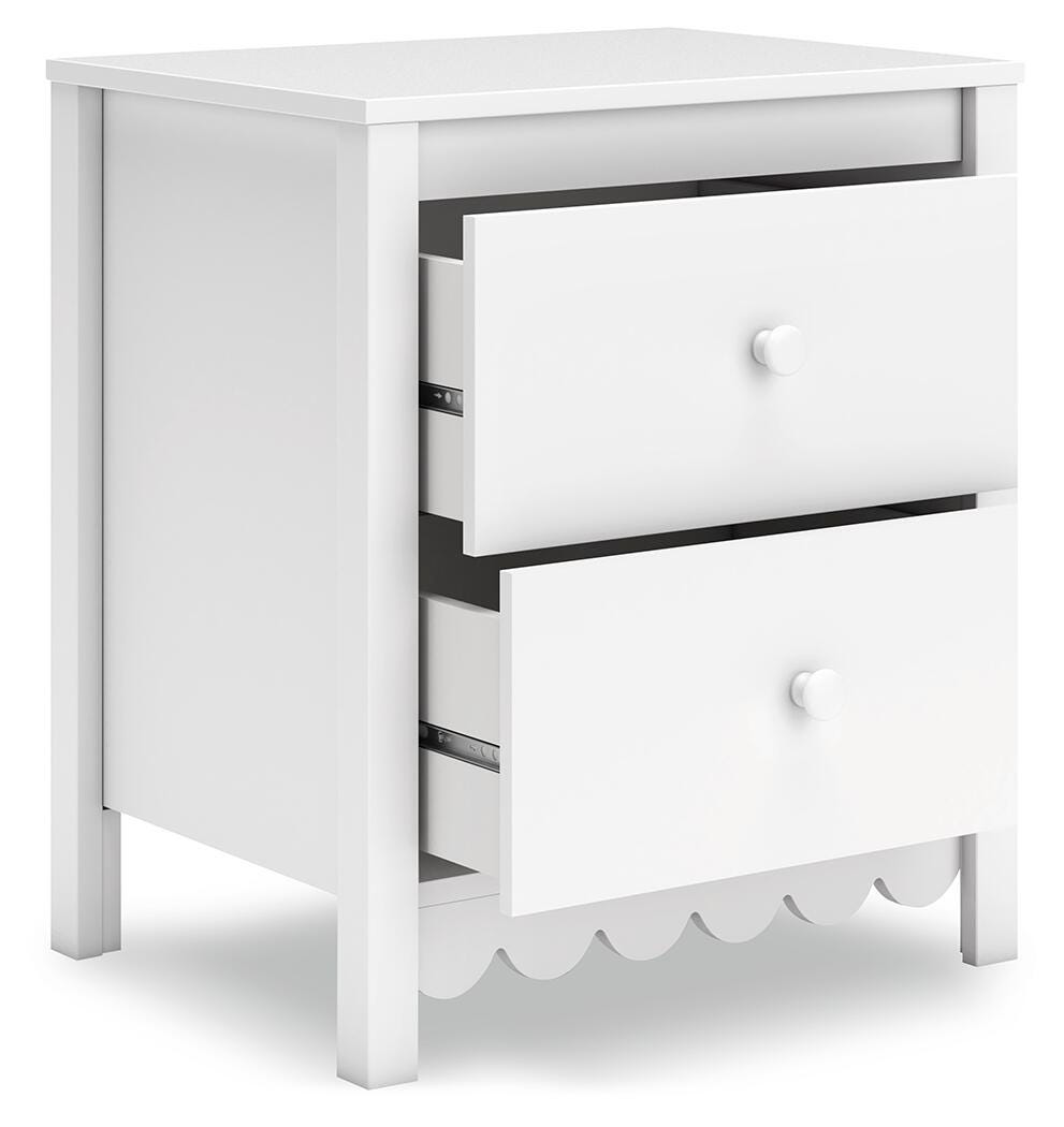 Hallityn Nightstand (Youth) - White (EB1810-SI) - Image 3