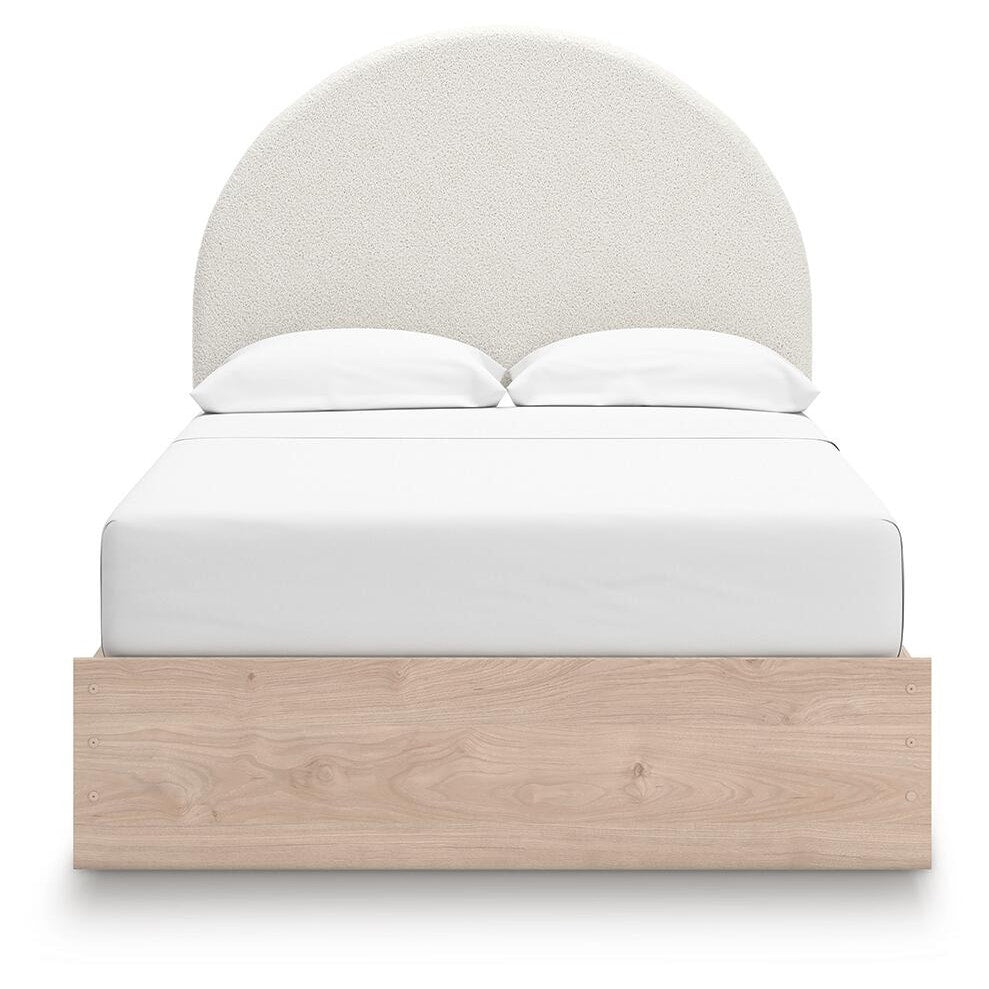 Arloster Full Upholstered Panel Bed with Storage (PCB1566-SI) - Image 5