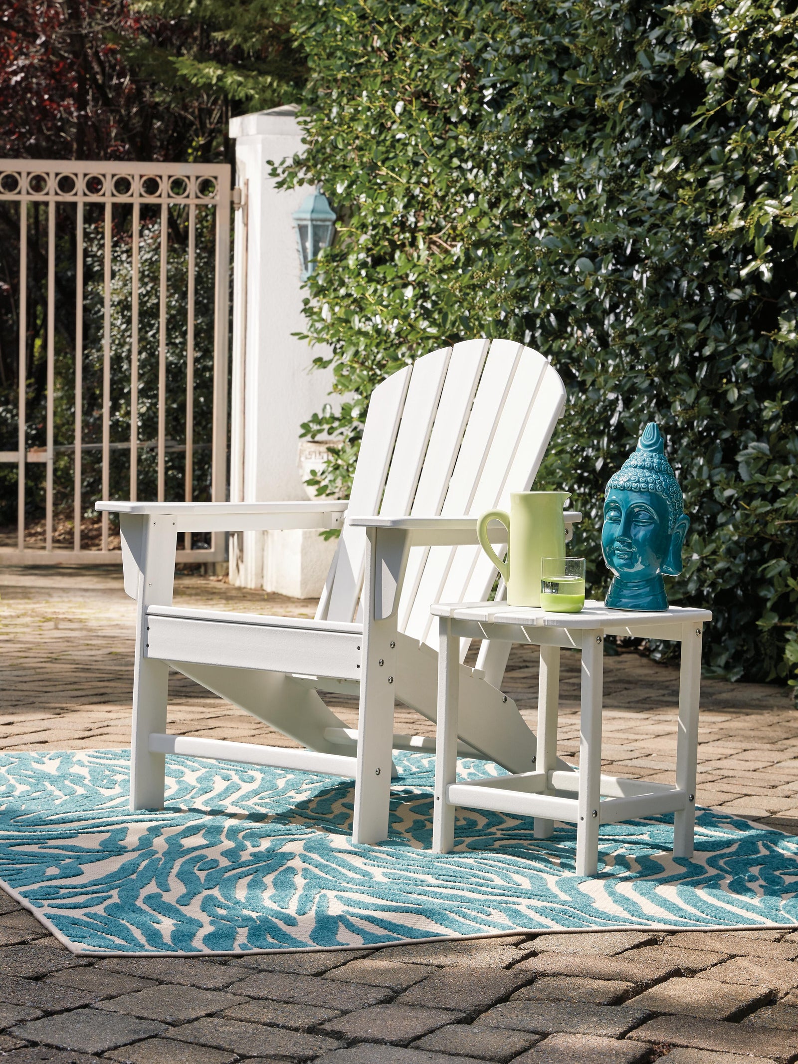Sundown Treasure Adirondack Chair with End Table (P011-SI) - Image 6