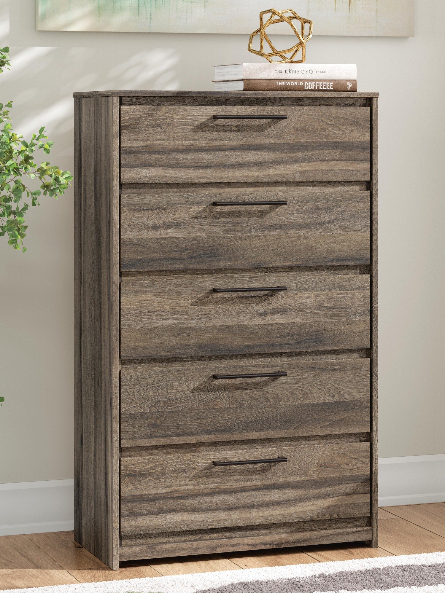 Elbrim King Panel Storage Bed, Chest and Nightstand (PCB2005-SI) - Image 25