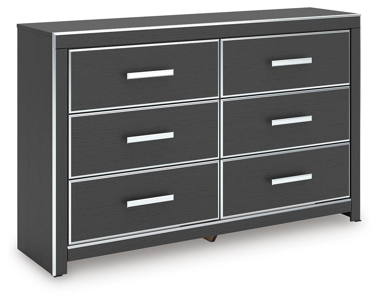 Zuraleus Queen Upholstered Bed, Dresser and Nightstand (PCB3380-SI) - Image 3