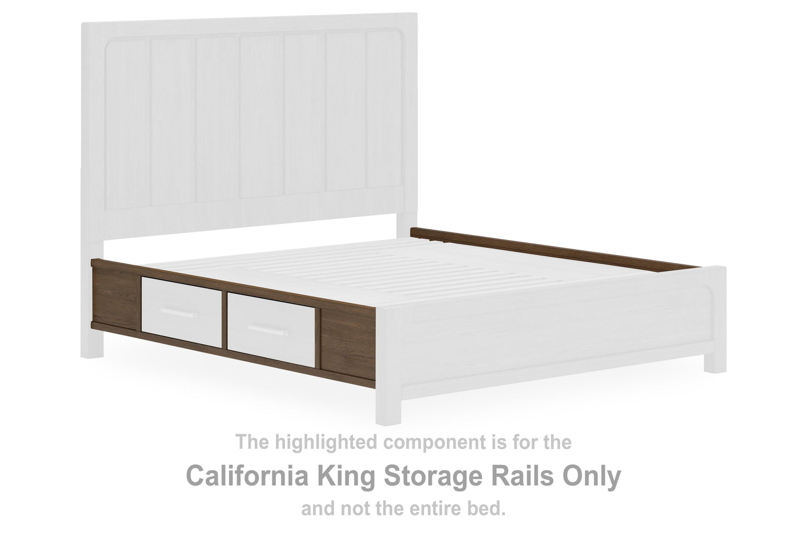 Cabalynn Storage Rails - Light Brown (B974-SI)