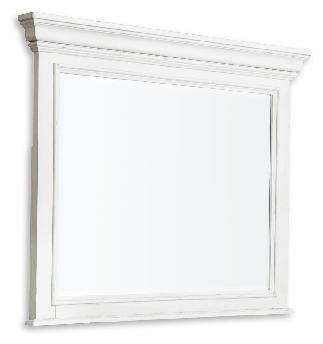Kanwyn Bedroom Mirror - Whitewash (B777-SI)