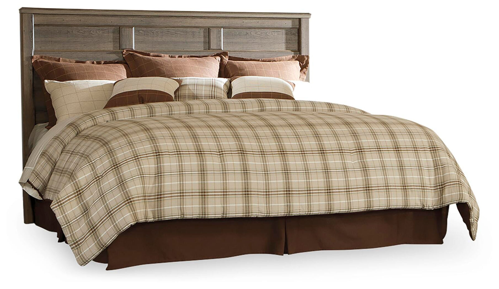 Juararo Panel Headboard - Dark Brown (B251-SI)